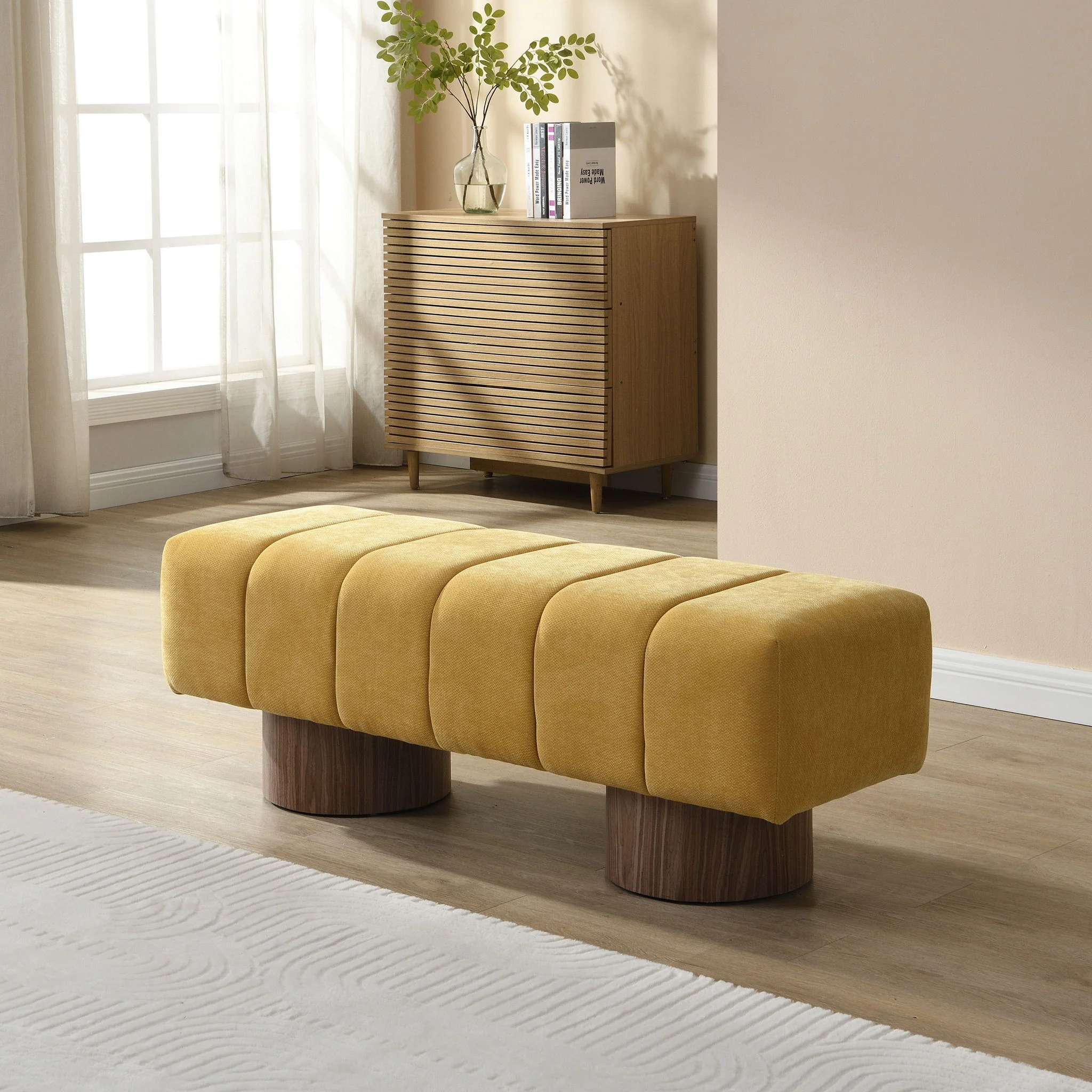 Upholstered Dining Bench For Dining Room - Image 23