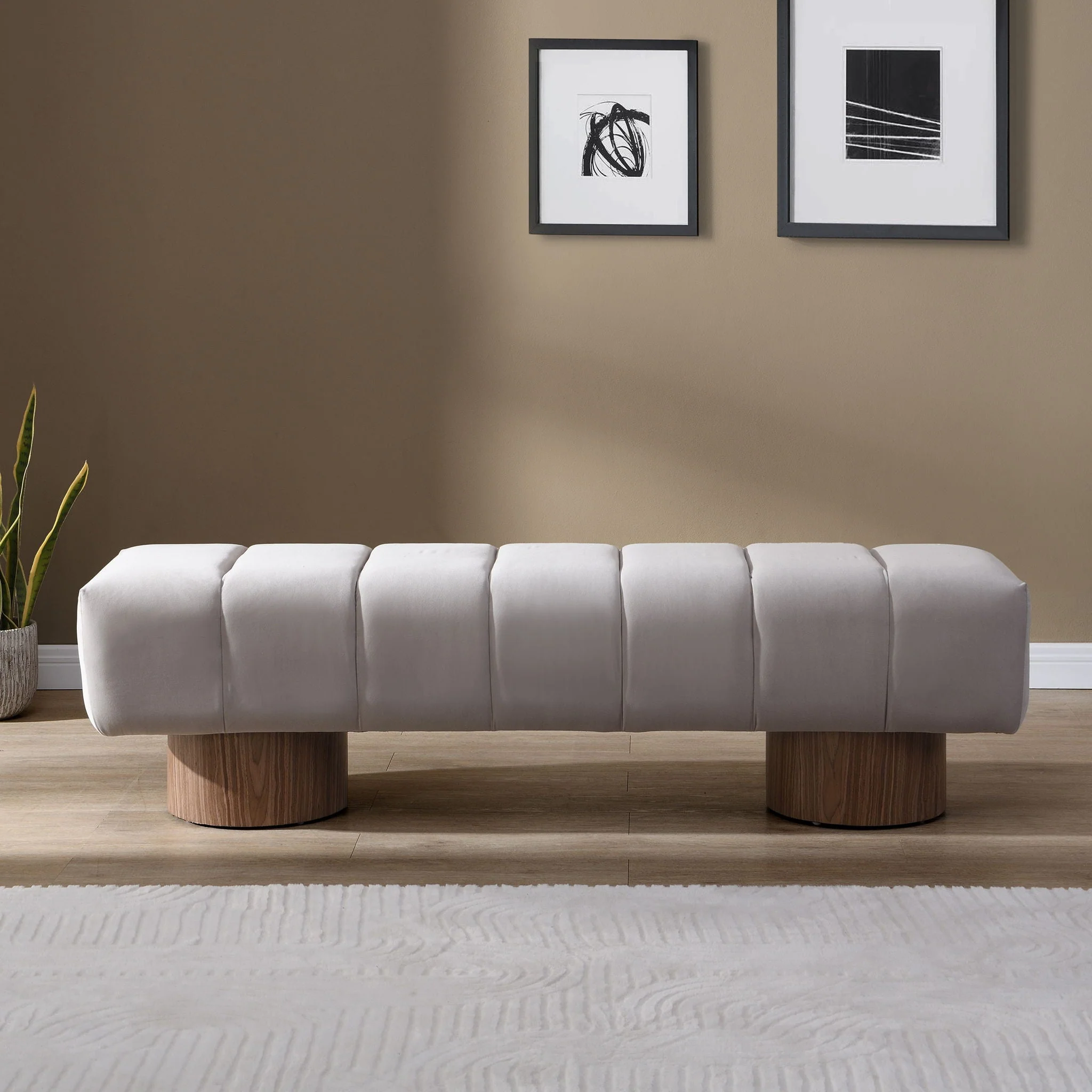 Upholstered Dining Bench For Dining Room - Image 24