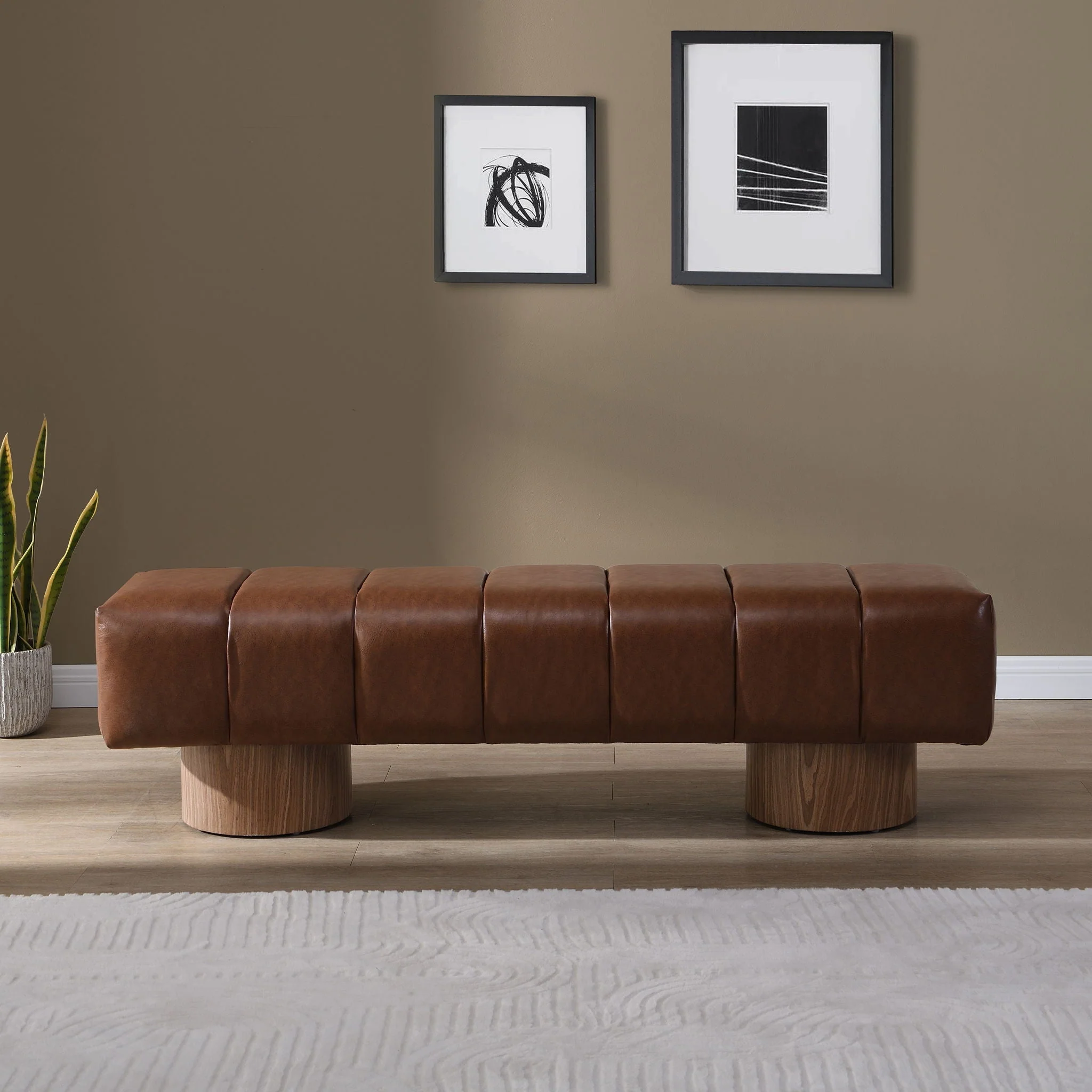Upholstered Dining Bench For Dining Room - Image 26