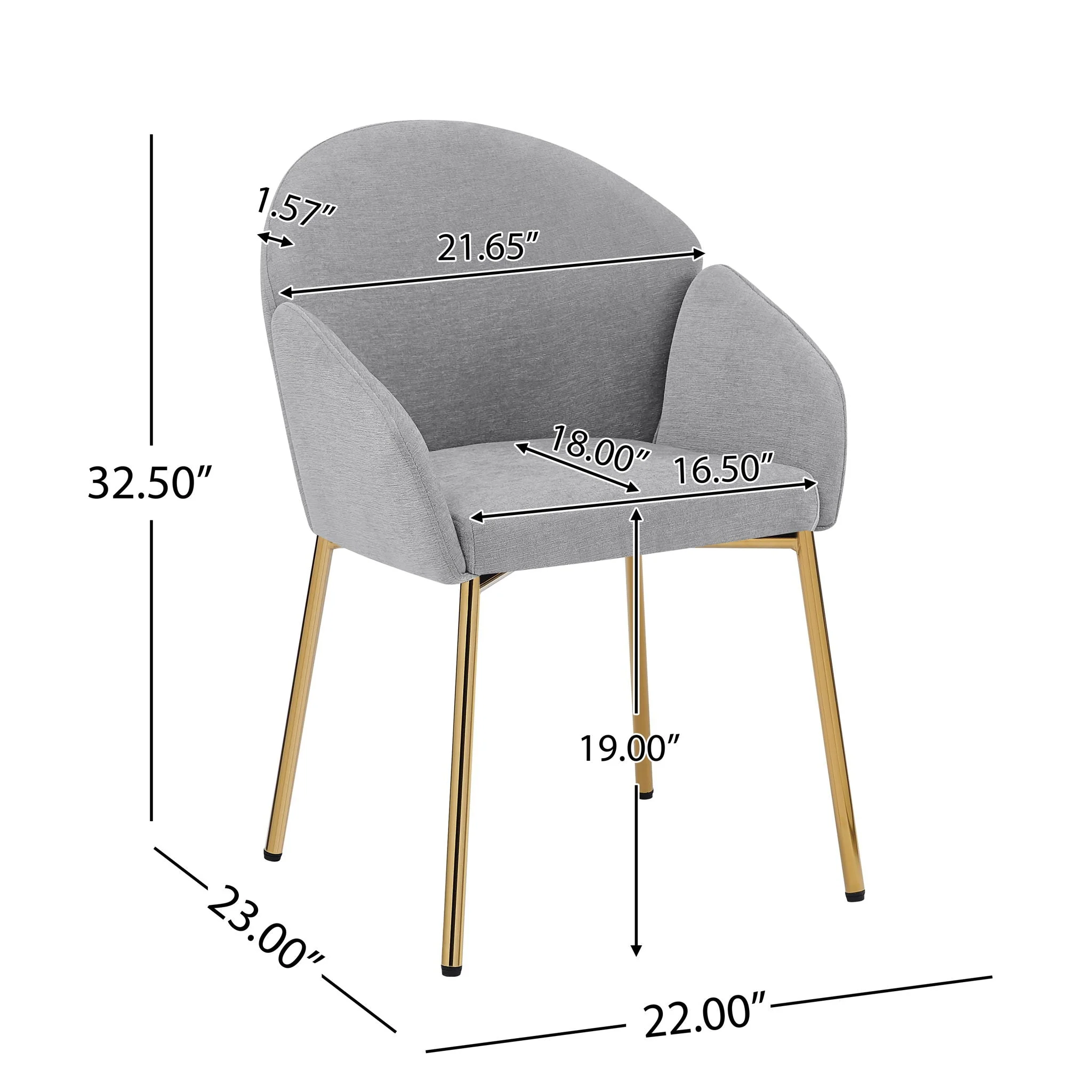 Upholstered Dining Chair (Set of 2) - Image 12