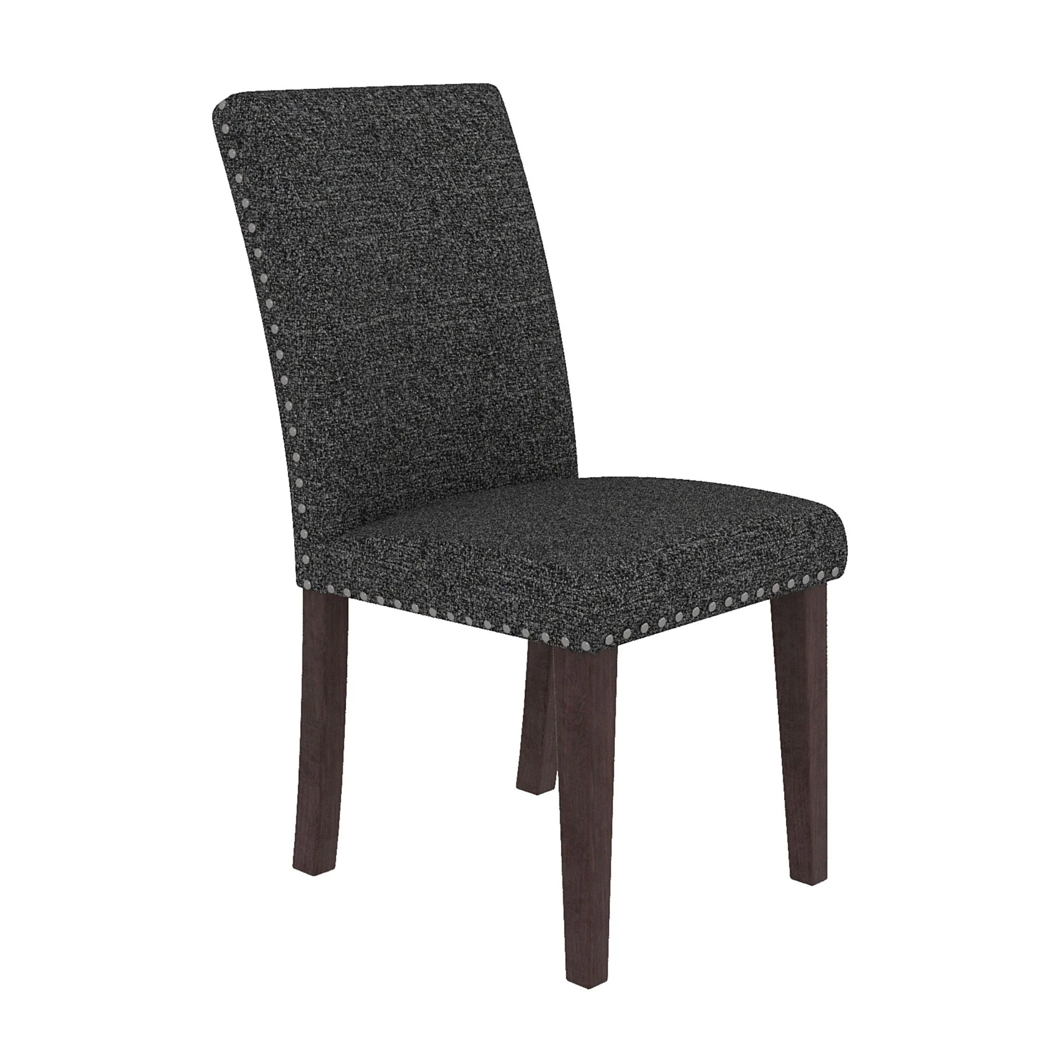 Upholstered Dining Chair With High Back Design (Set of 2) - Image 2