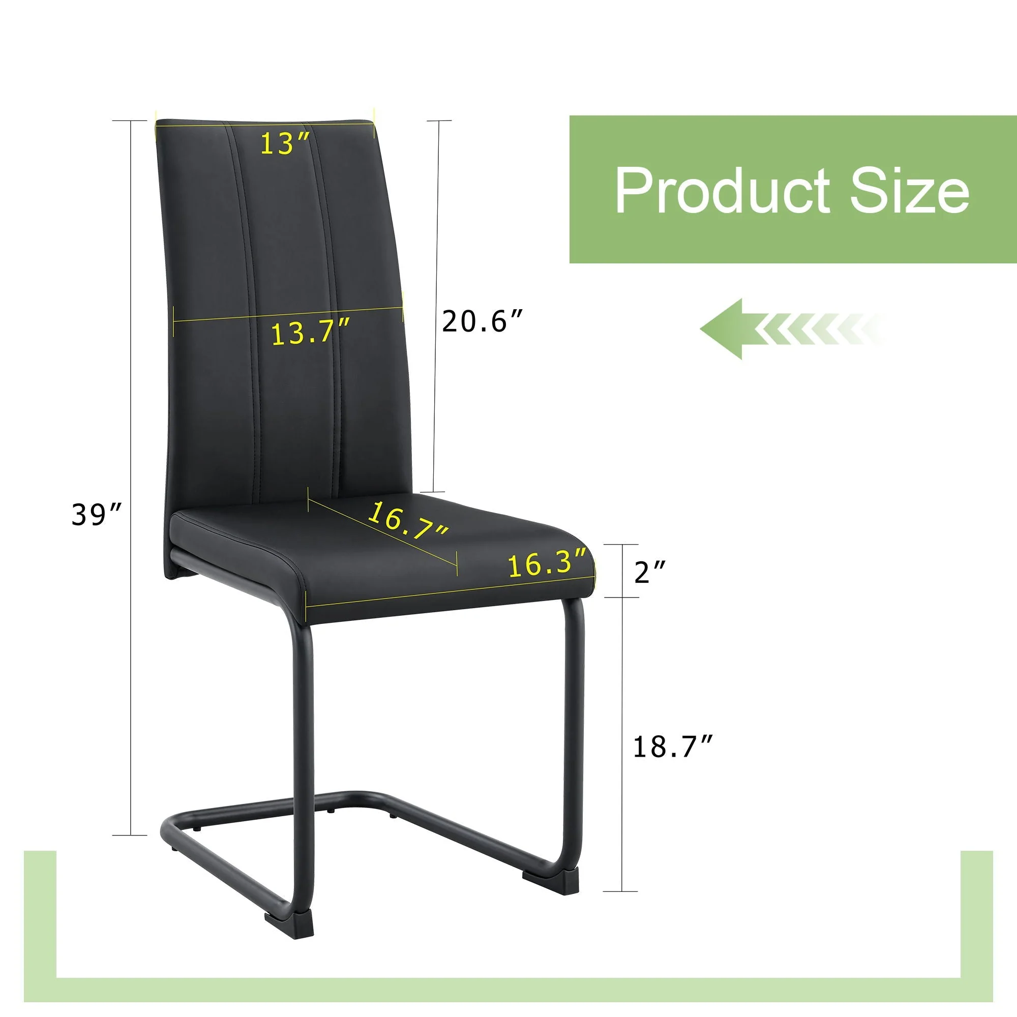 Upholstered Dining Chairs for Dining Room - Image 5