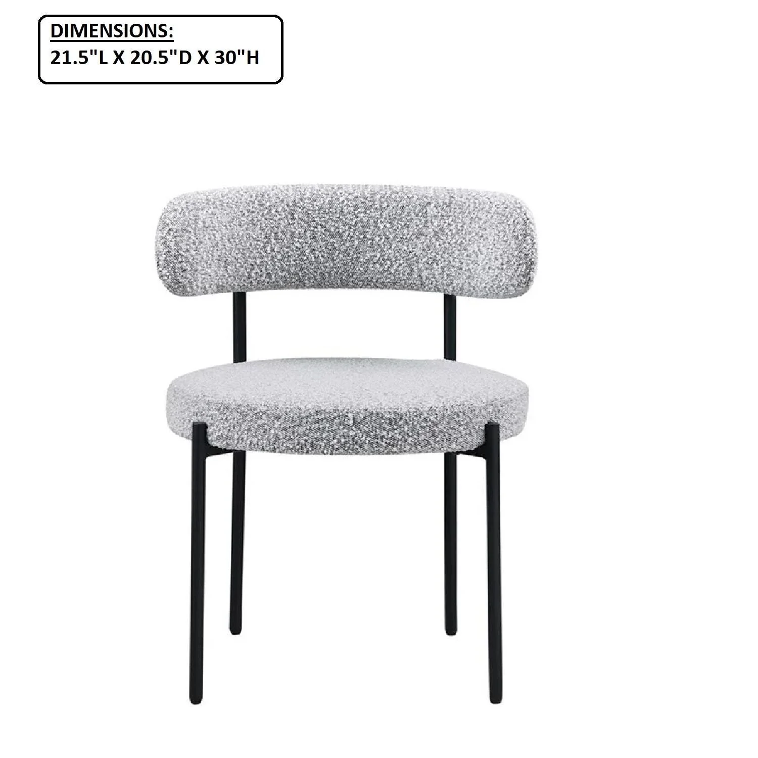 Upholstered Kitchen Chair (Set of 2) - Image 4