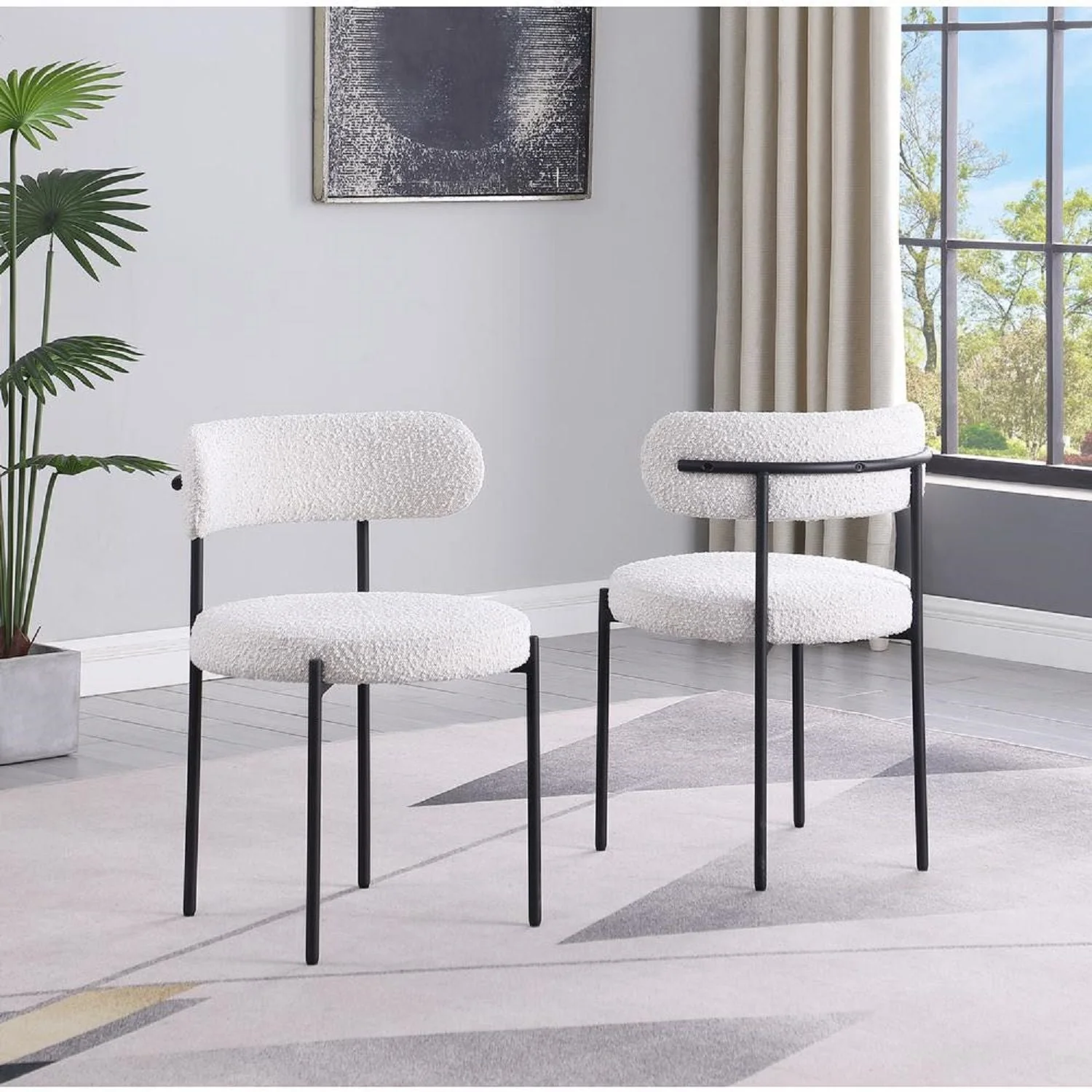 Upholstered Kitchen Chair (Set of 2) - Image 9