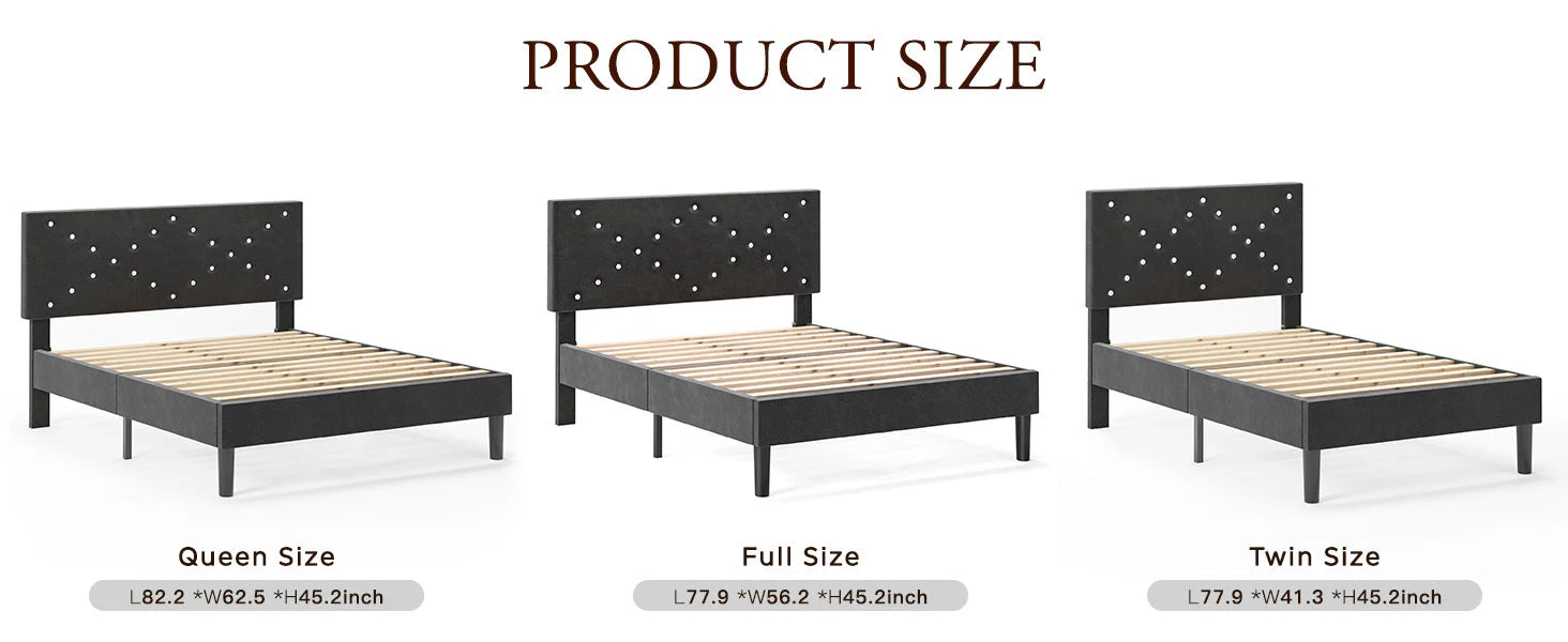 Upholstered Platform Bed - Image 13