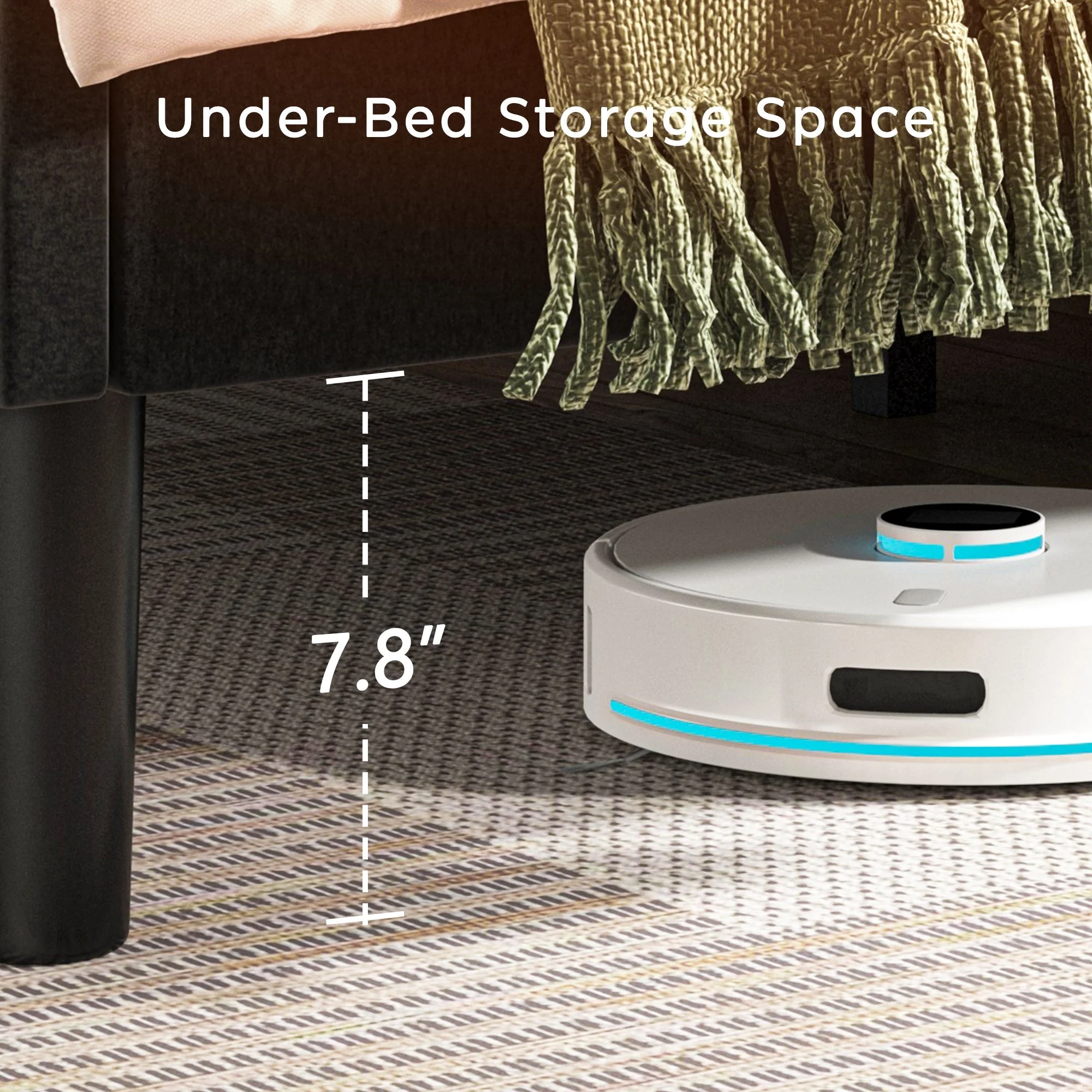 Upholstered Platform Bed - Image 3