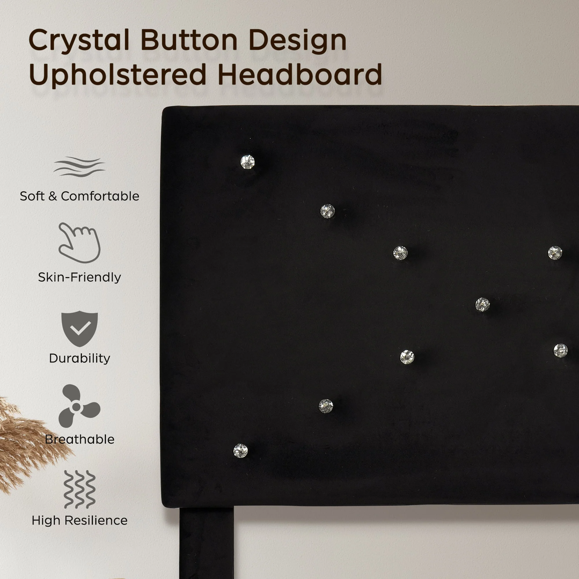Upholstered Platform Bed - Image 4