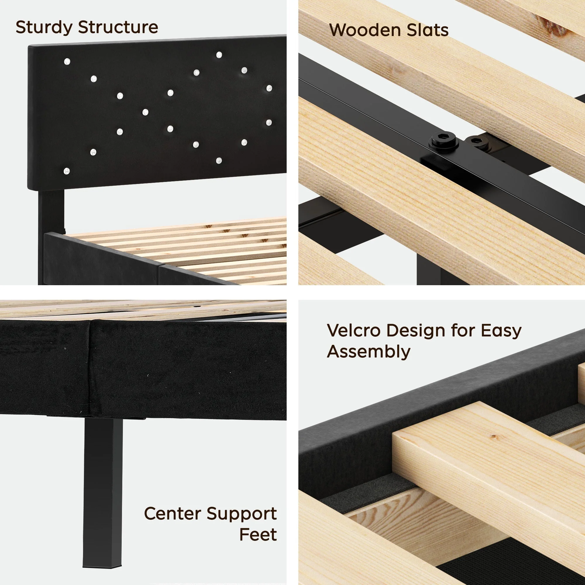 Upholstered Platform Bed - Image 5