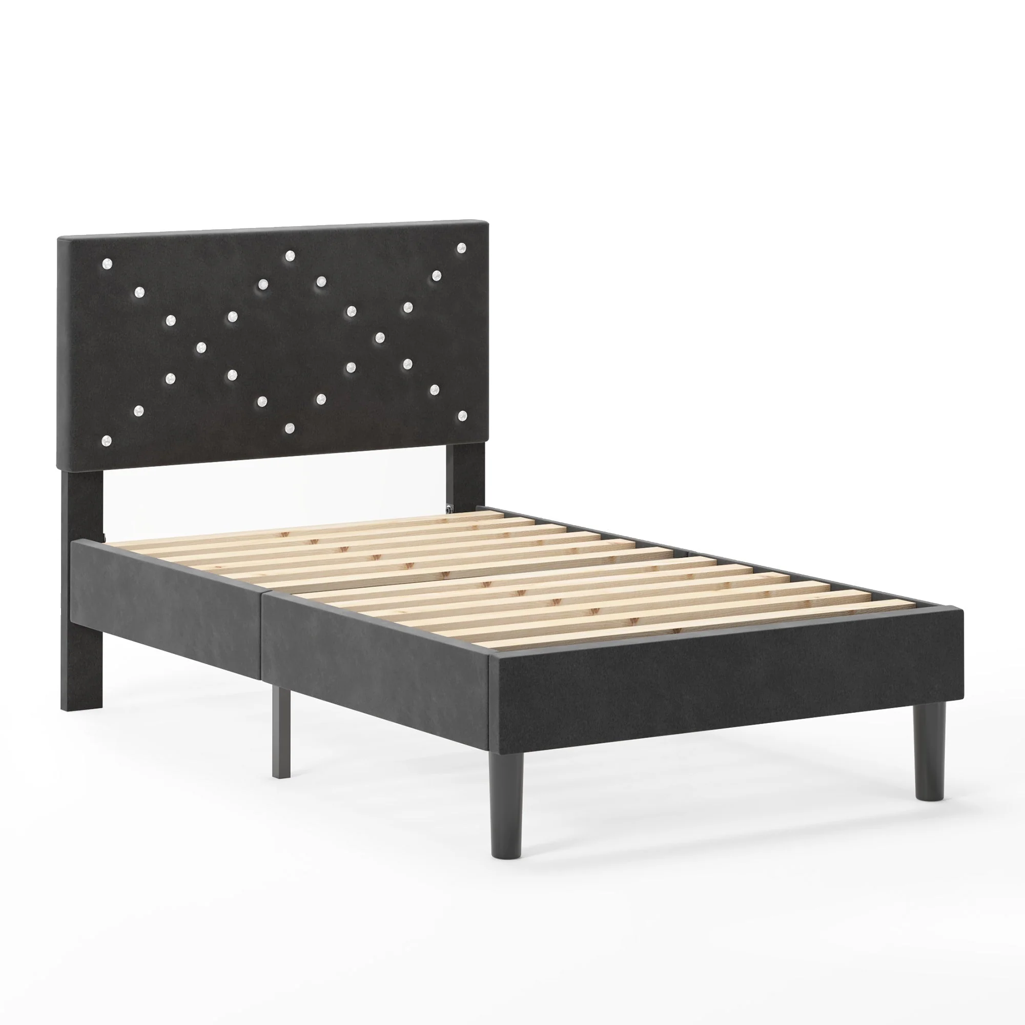 Upholstered Platform Bed - Image 7