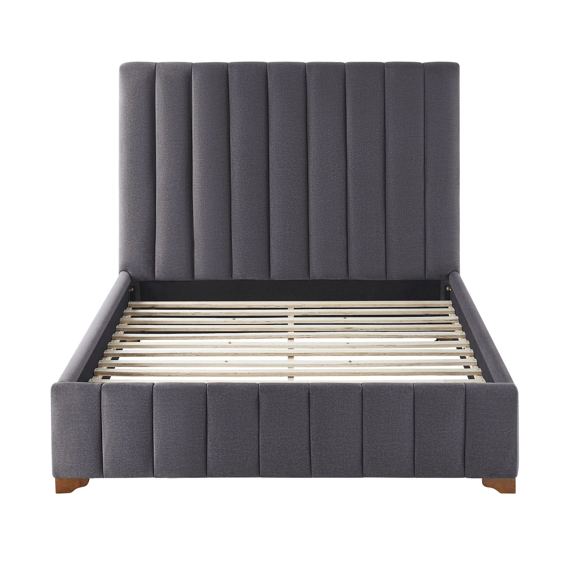 Upholstered Wingback Bed - Image 2
