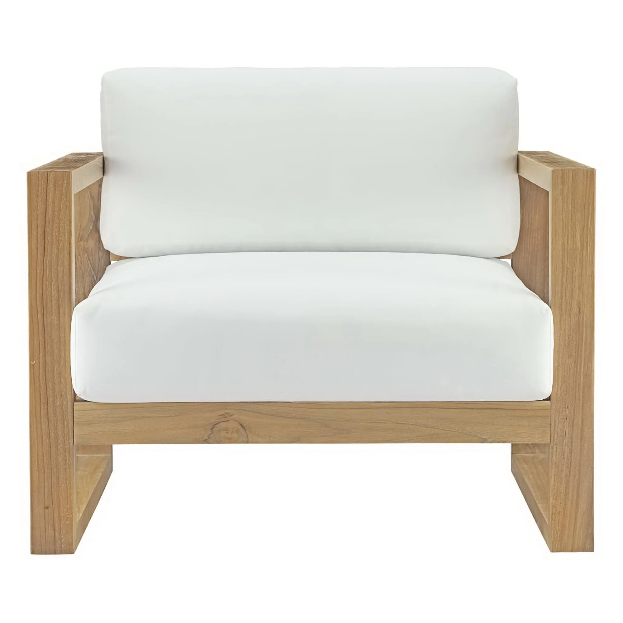 Upland Outdoor Patio Teak Armchair by Modway - Image 4