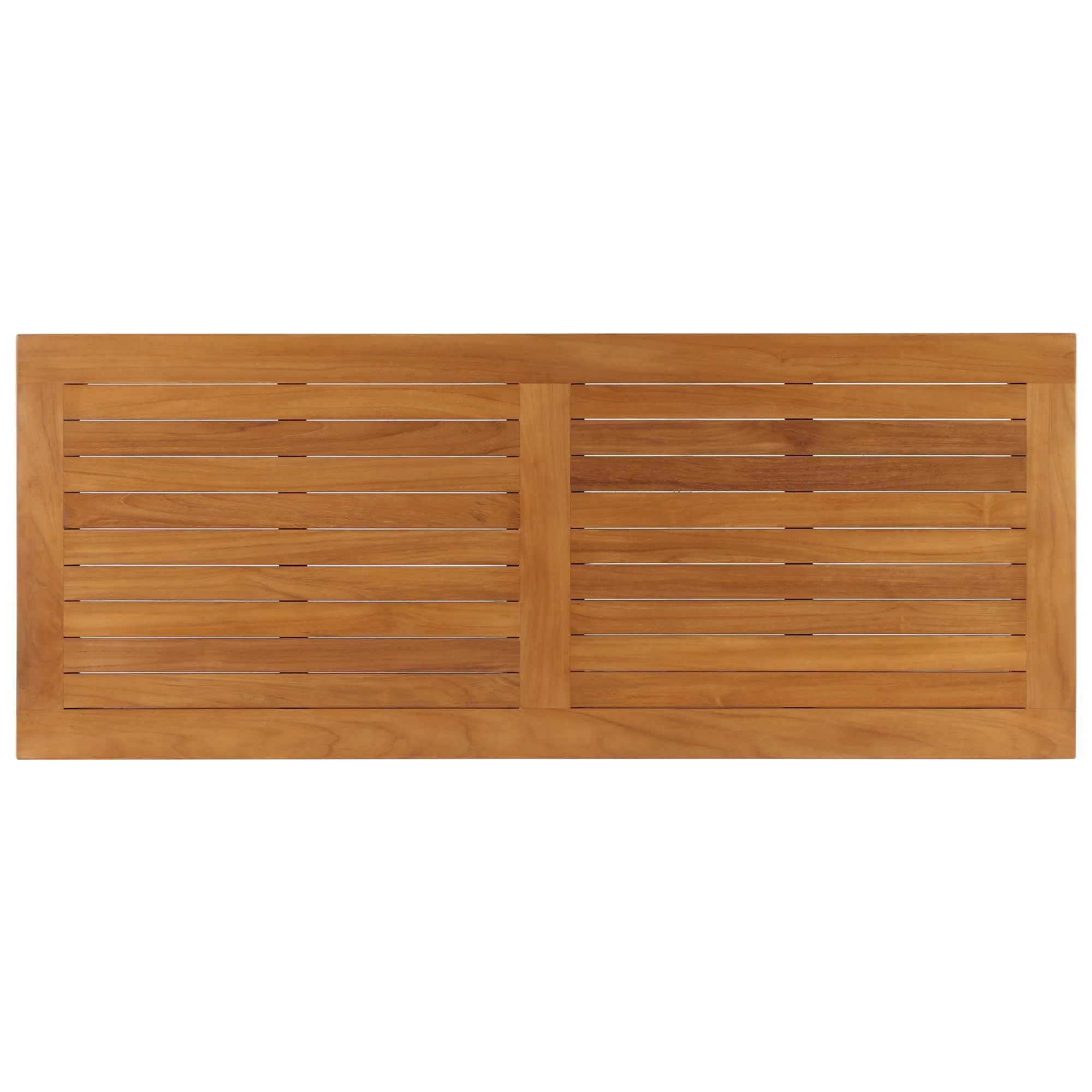 Upland Outdoor Patio Teak Wood Coffee Table by Modway - Image 3