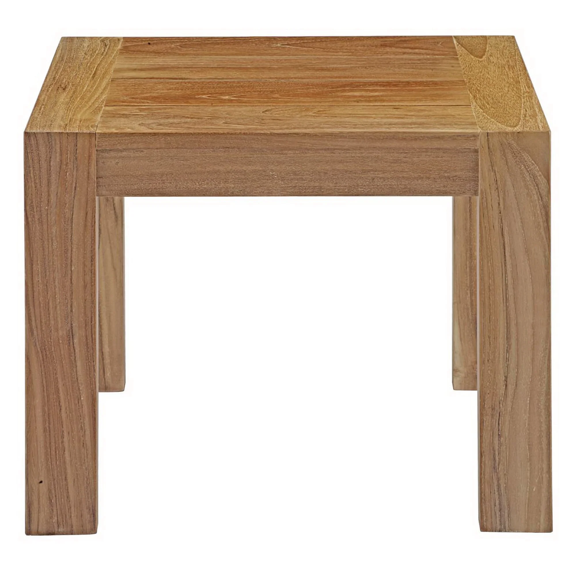 Upland Outdoor Patio Wood Side Table by Modway - Image 2