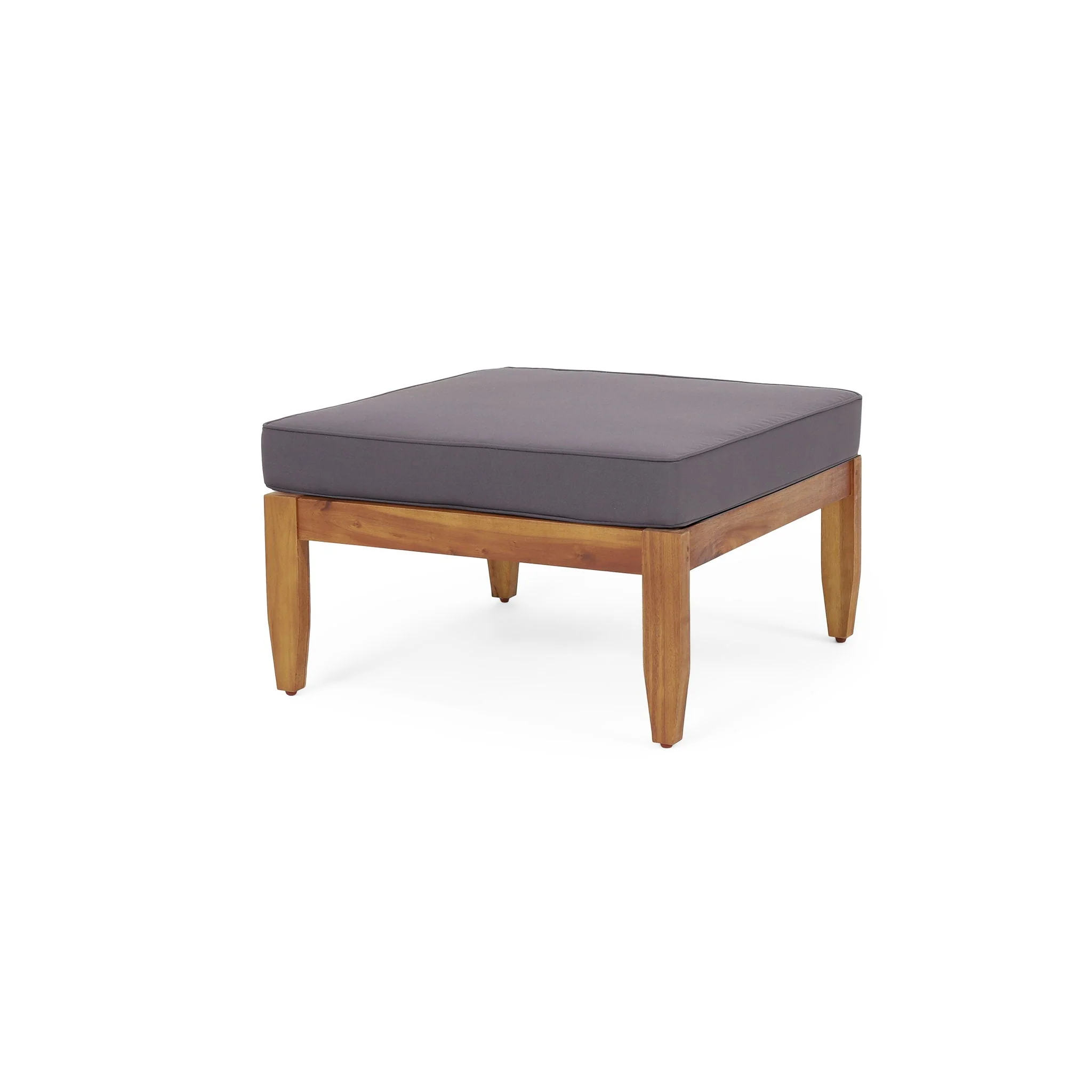 Urbanek Acacia Wood Outdoor Conversation Set - Teak - Image 2