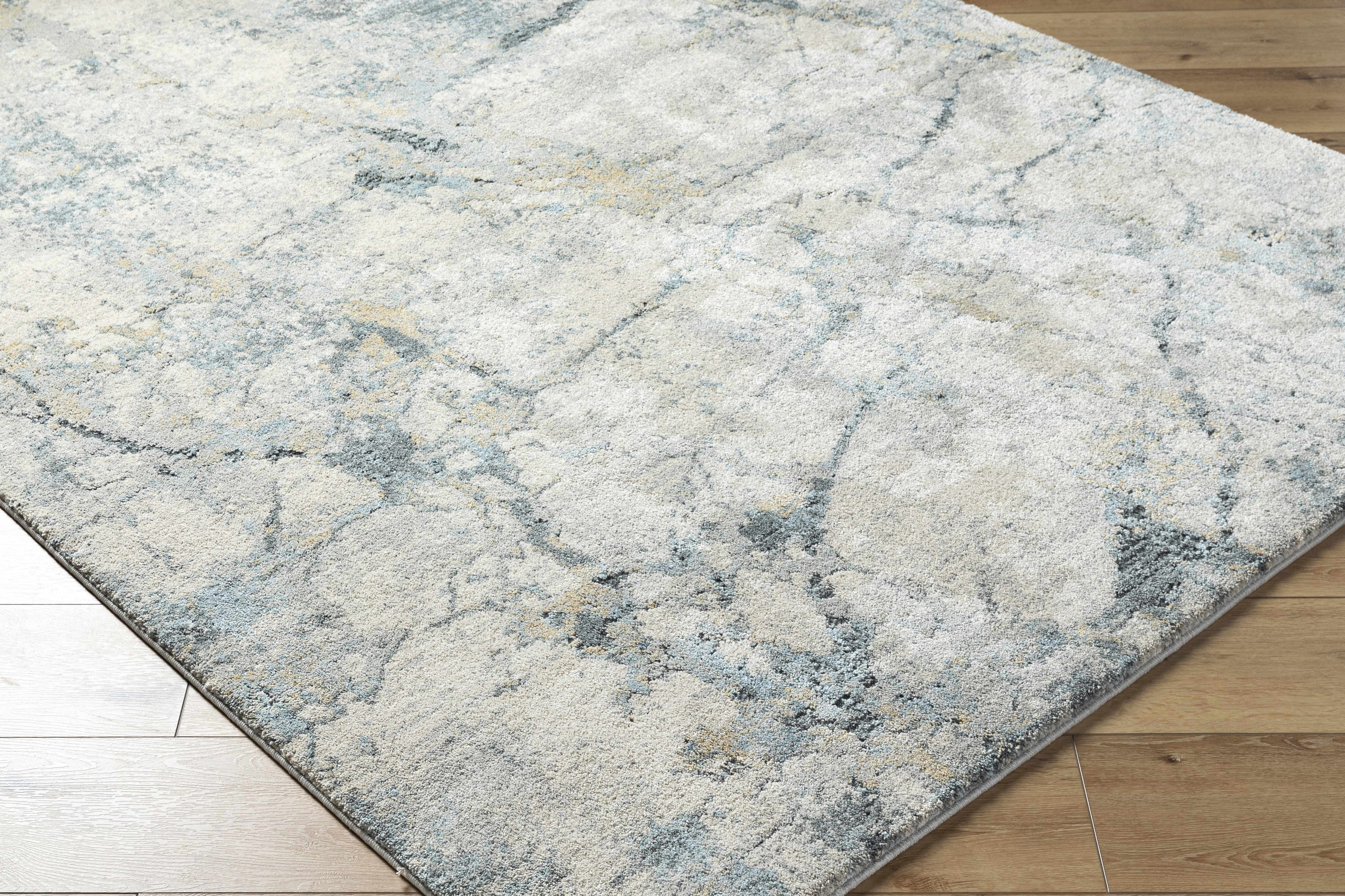 Urowo Light Gray Thick Luxe Rug - Image 3