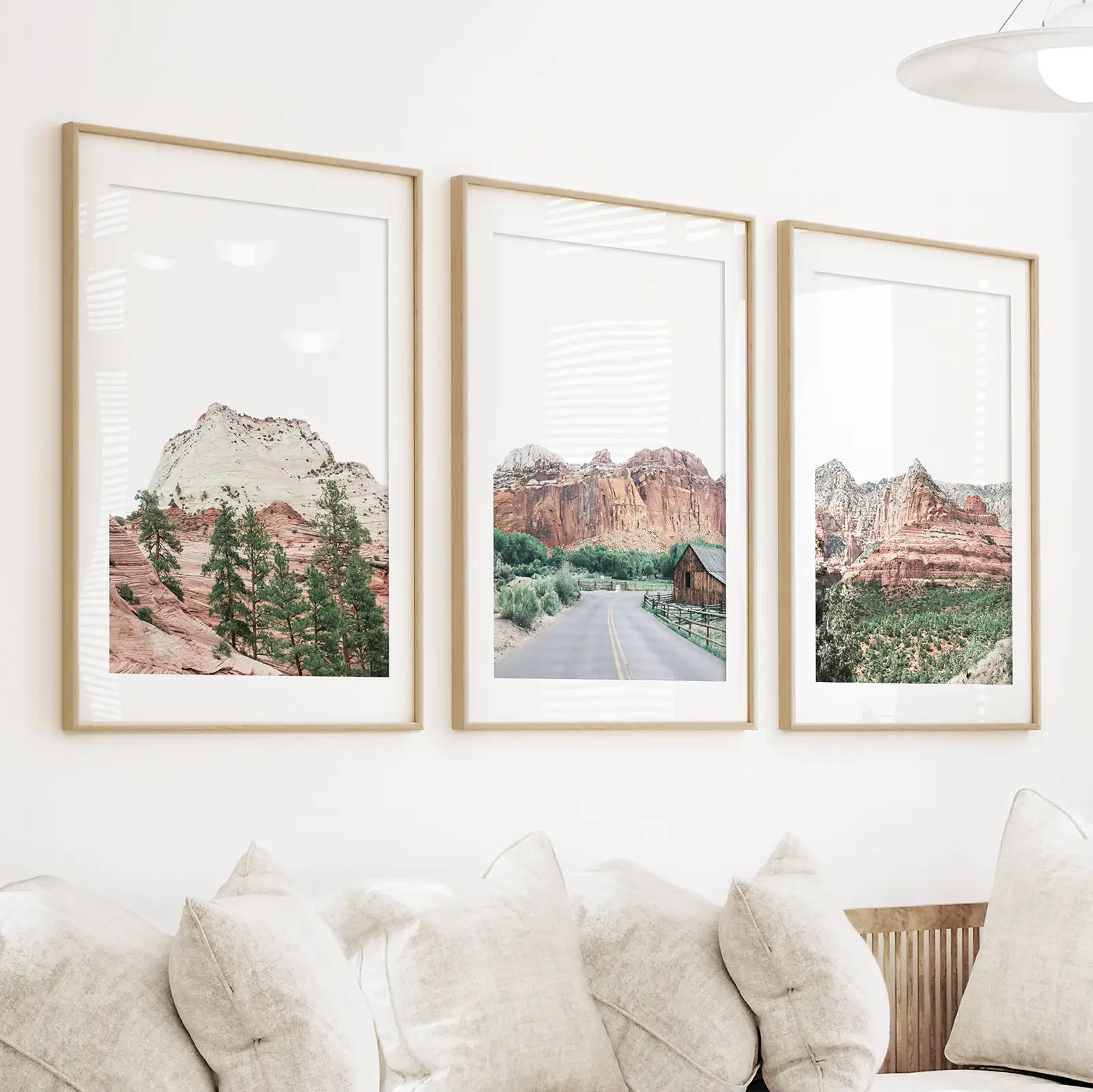 US National Park Wall Art. Zion, Sedona, Capitol Reef Torrey - Image 2