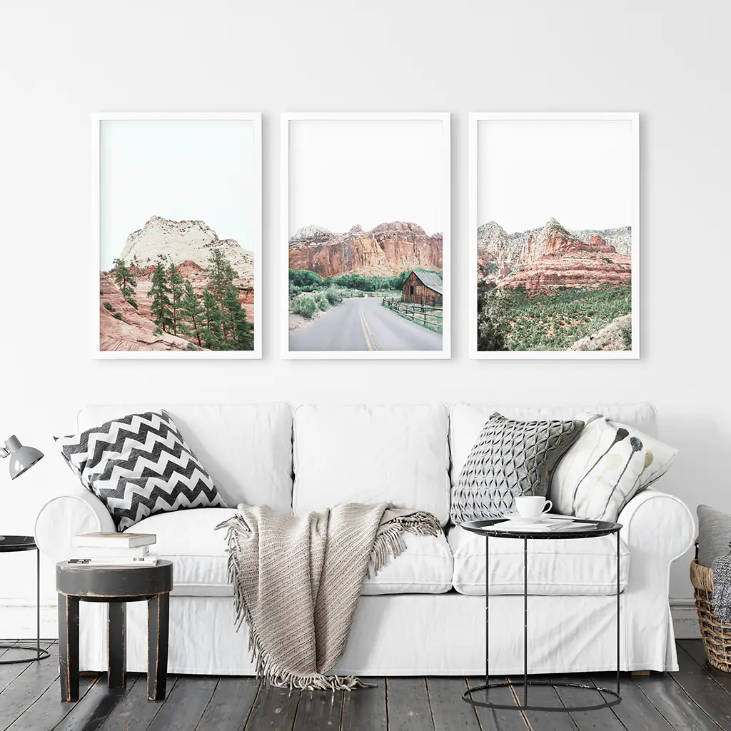 US National Park Wall Art. Zion, Sedona, Capitol Reef Torrey - Image 4