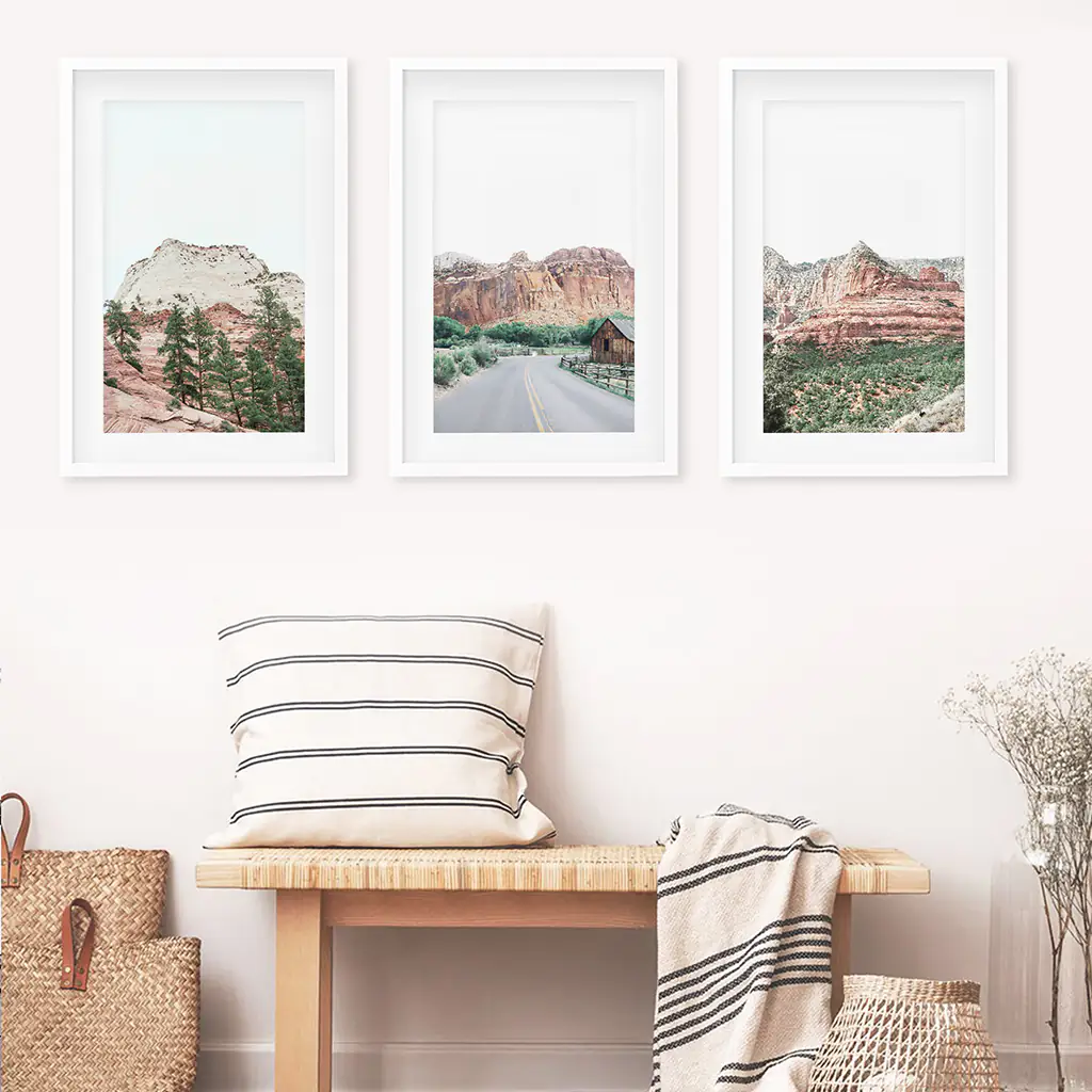US National Park Wall Art. Zion, Sedona, Capitol Reef Torrey - Image 5