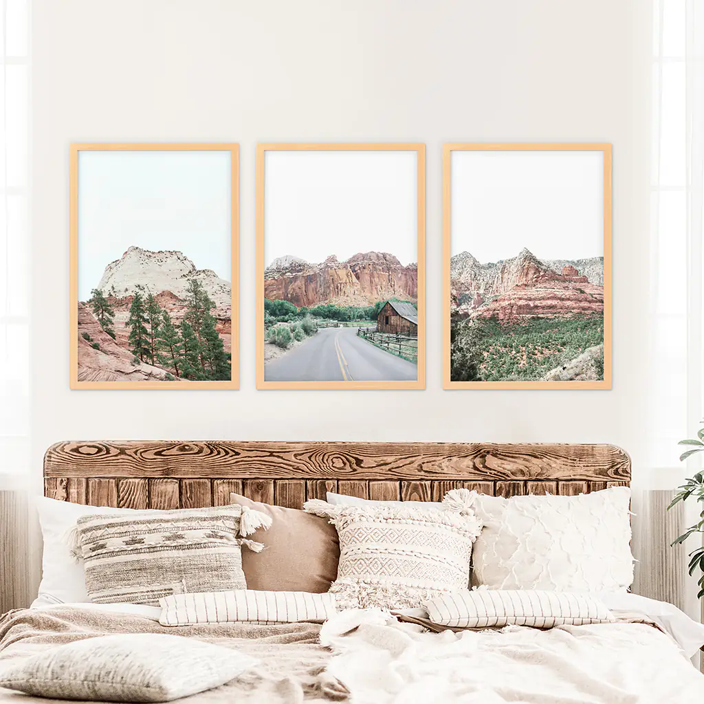 US National Park Wall Art. Zion, Sedona, Capitol Reef Torrey - Image 7