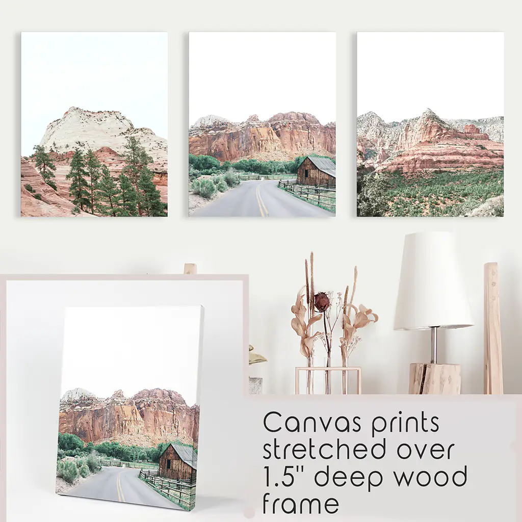 US National Park Wall Art. Zion, Sedona, Capitol Reef Torrey - Image 9