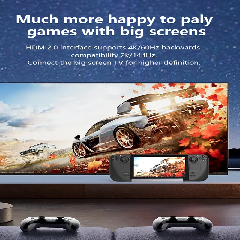 USB C Docking Station 4K 60Hz HDMI DP Ethernet Hub for Gaming Console - Image 4