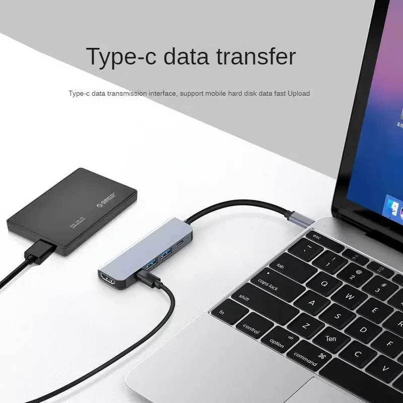 USB C Hub 4K HDMI USB 3.0 PD Charging Dock for Laptop Tablet Phone - Image 3