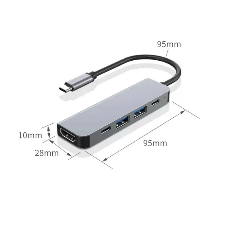 USB C Hub 4K HDMI USB 3.0 PD Charging Dock for Laptop Tablet Phone - Image 6