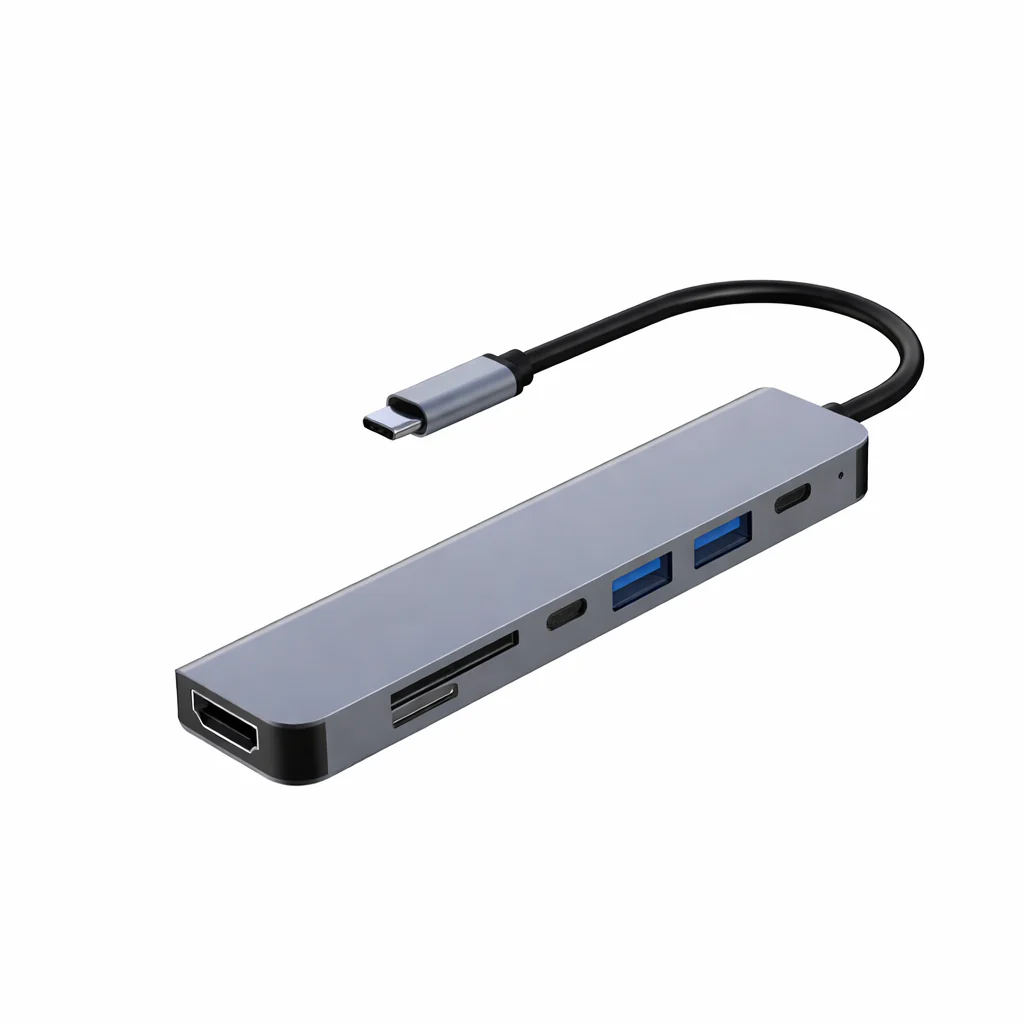 USB C Hub 4K HDMI USB 3.0 PD Charging Dock for Laptop Tablet Phone - Image 7