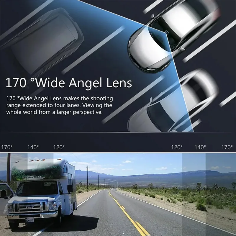 USB Car DVR Dash Cam with ADAS Driving Assistance for Android Navigation - Image 4