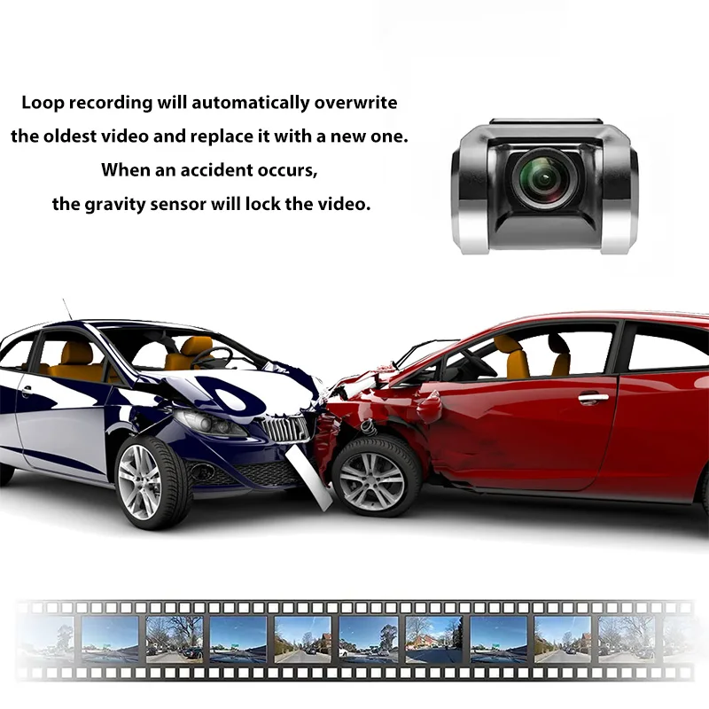USB Car DVR Dash Cam with ADAS Driving Assistance for Android Navigation - Image 5