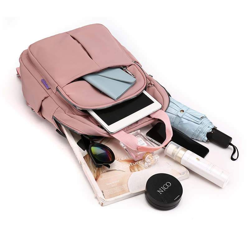USB Charging Anti-Theft Backpack Water Resistant Laptop Travel Bag 36cm - Image 8