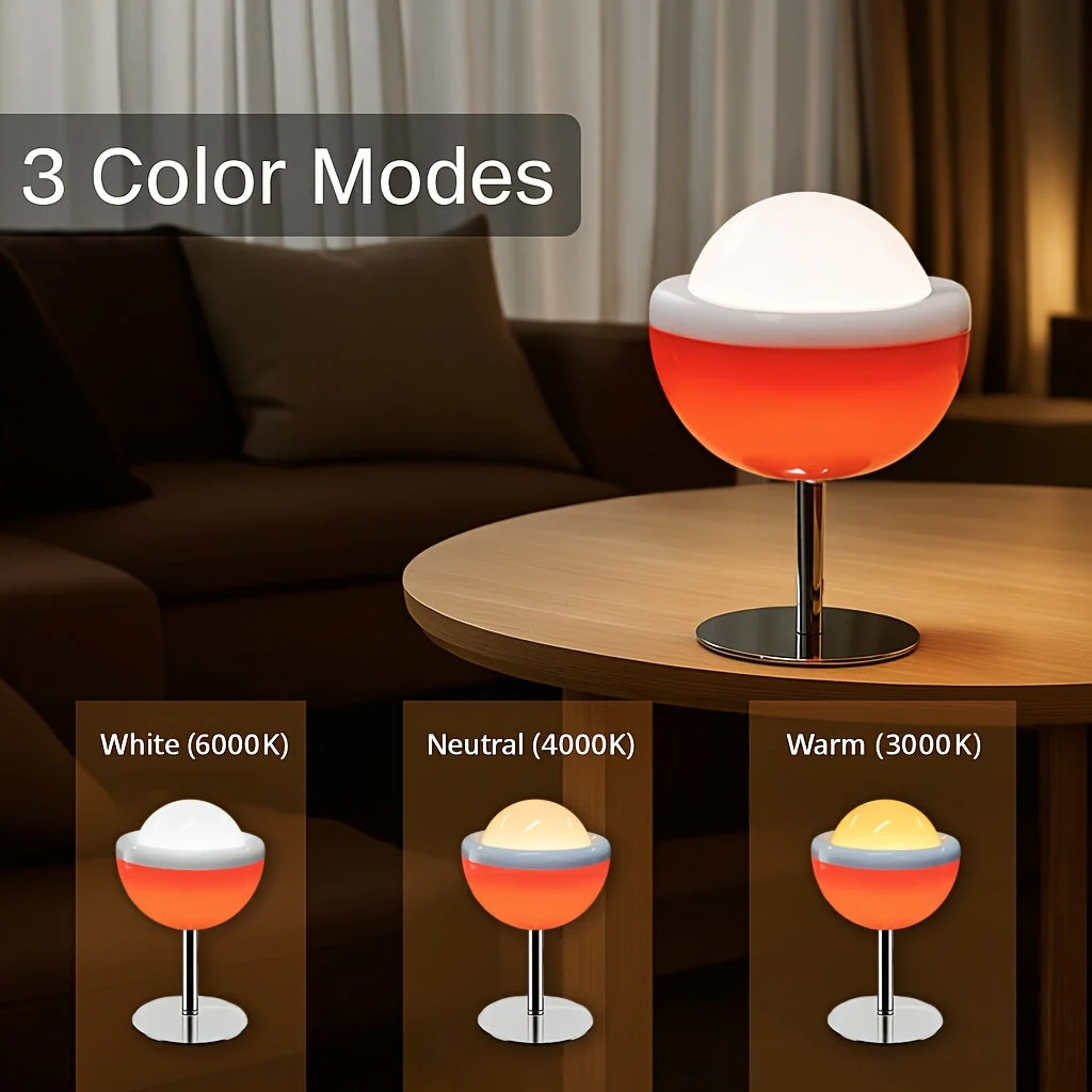 USB Dimmable Desk Lamp – Tri-Color LED Night Light for Bedroom & Gift Holidays - Image 5