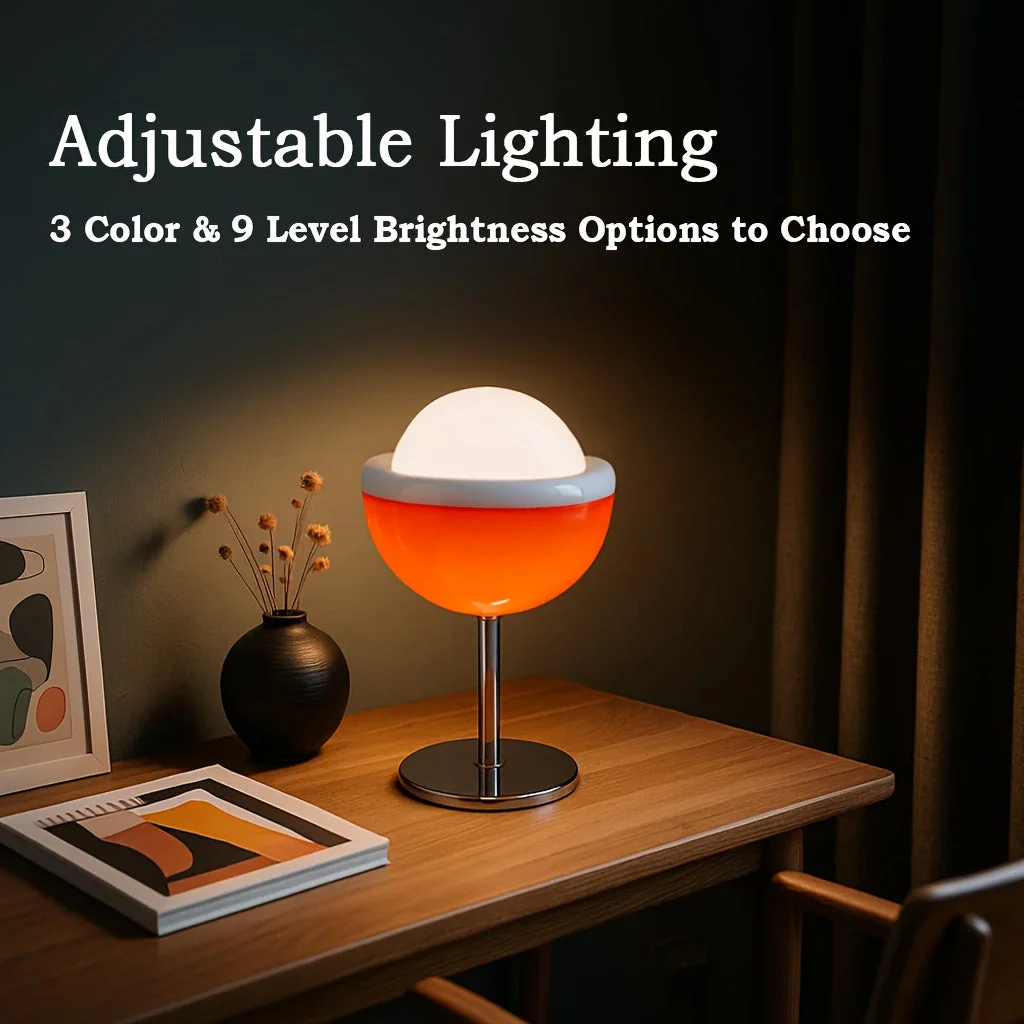 USB Dimmable Desk Lamp – Tri-Color LED Night Light for Bedroom & Gift Holidays - Image 6