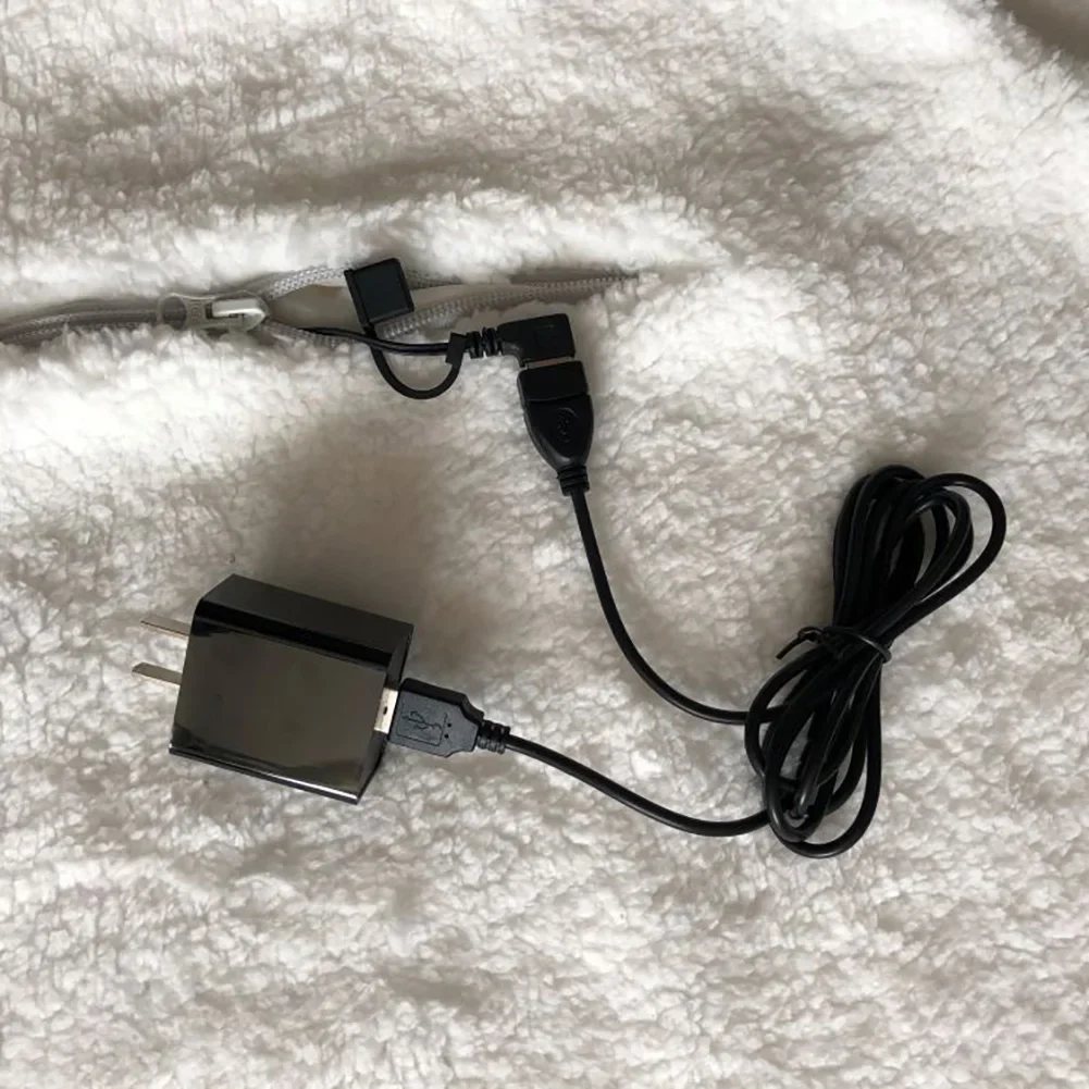 USB Electric Heated Blanket 140CM with Timer for Bed, Office, Back and Knee Warmth - Image 5