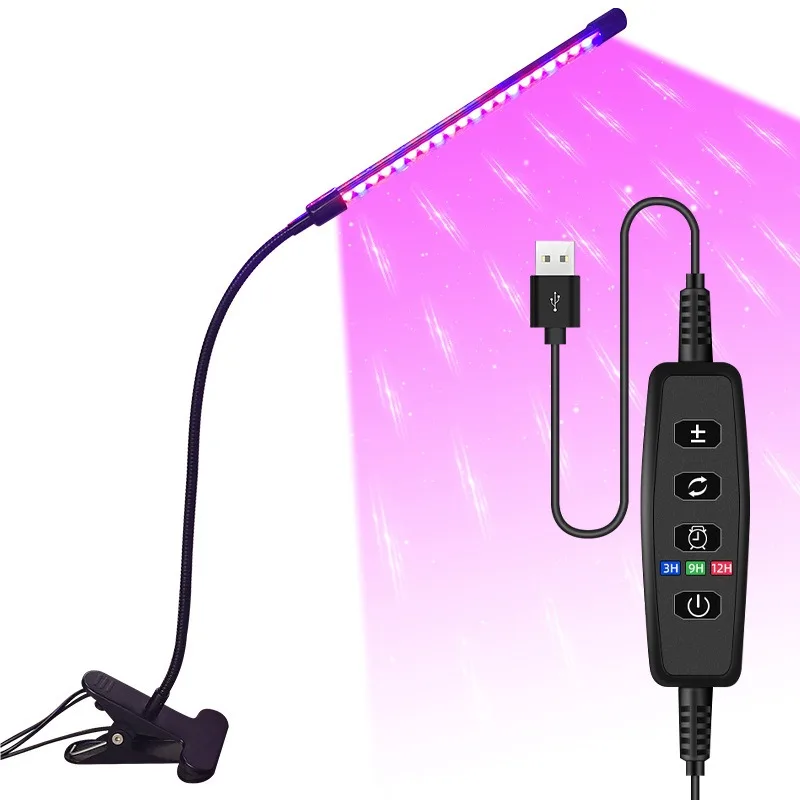 USB LED Grow Light Full Spectrum with Timer 10 Dimmable Levels Indoor Plants - Image 10