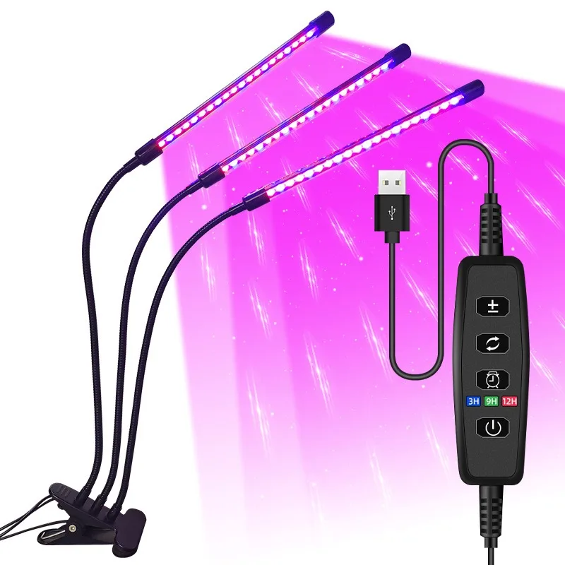 USB LED Grow Light Full Spectrum with Timer 10 Dimmable Levels Indoor Plants - Image 8