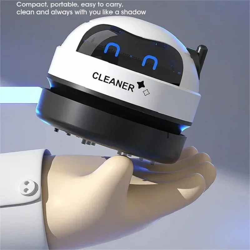 USB Mini Desk Vacuum Cleaner Handheld Table Sweeper for Office Crumbs Dust - Image 6