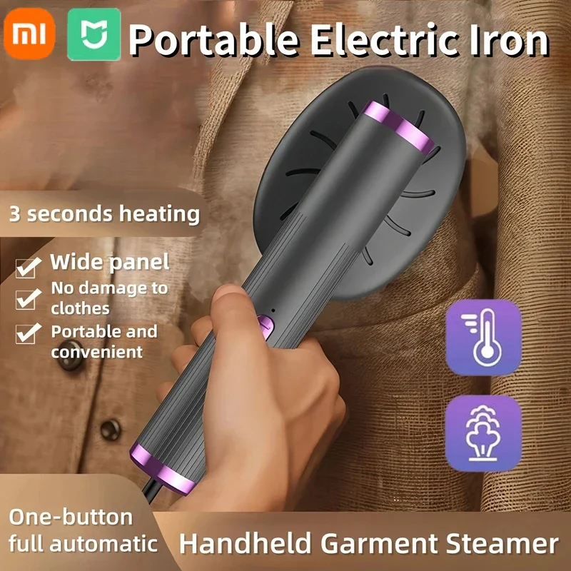 USB Portable Handheld Garment Steamer Fast Heat Mini Steam Iron for Travel - Image 3