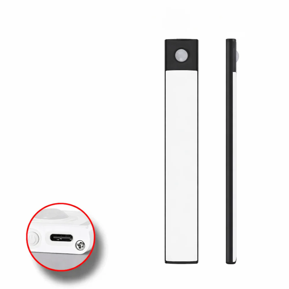 USB Rechargeable LED Cabinet Light Motion Sensor Kitchen Wardrobe Lamp 20–60cm - Image 10