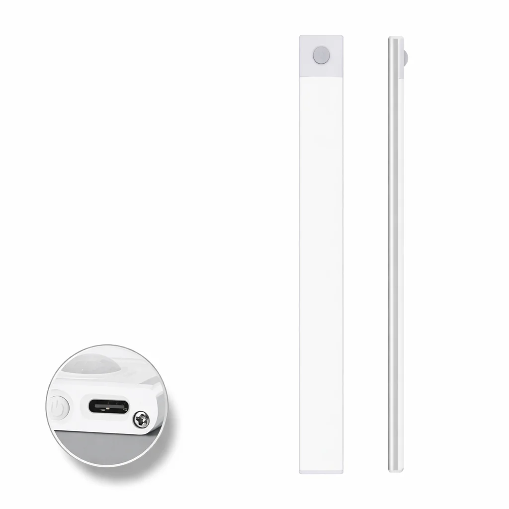 USB Rechargeable LED Cabinet Light Motion Sensor Kitchen Wardrobe Lamp 20–60cm - Image 9
