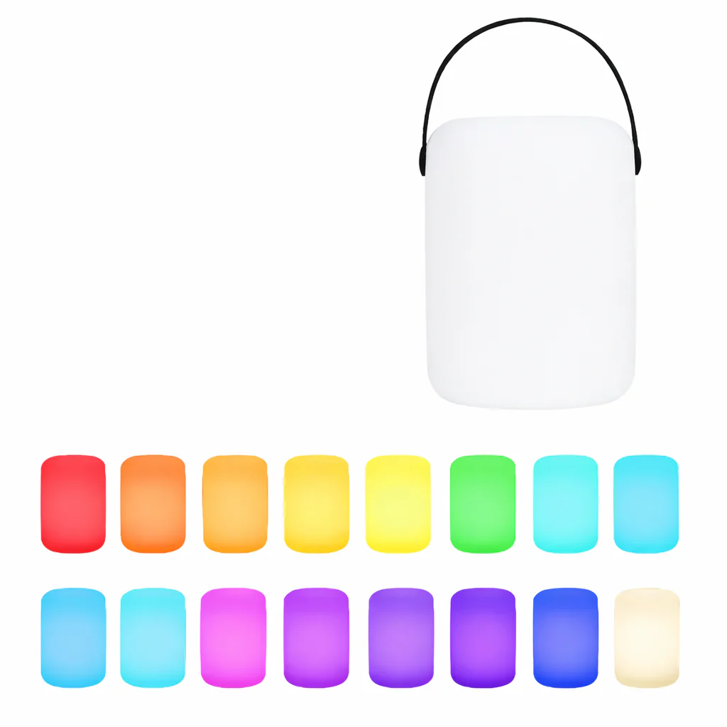 USB Rechargeable LED Camping Lamp RGB Ambient Light Remote Control - Image 6
