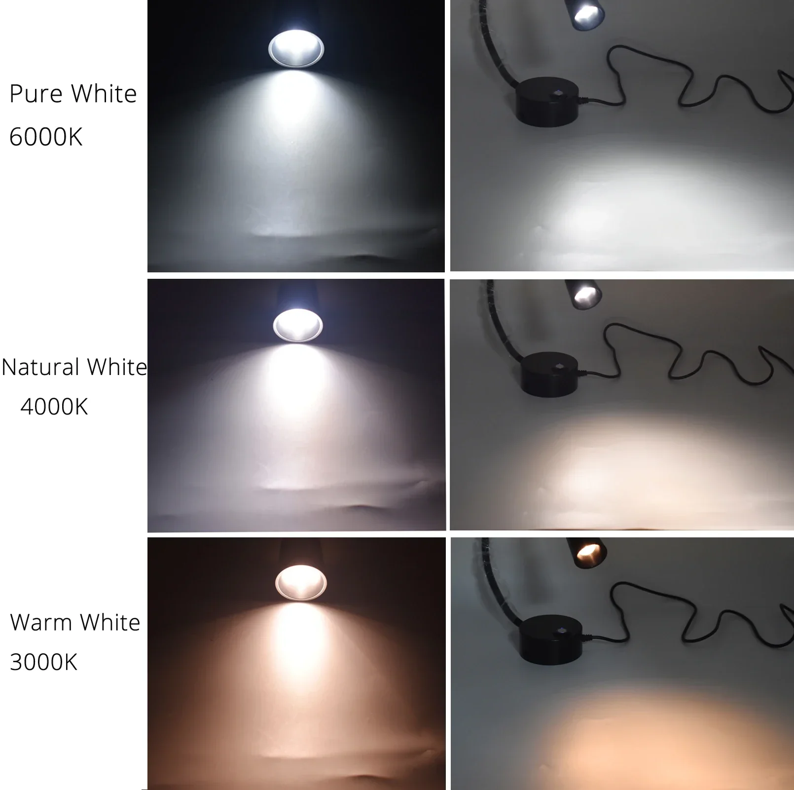 USB Wall Reading Lamp Dimmable Gooseneck Bedside Light 3CCT CRI98 - Image 5