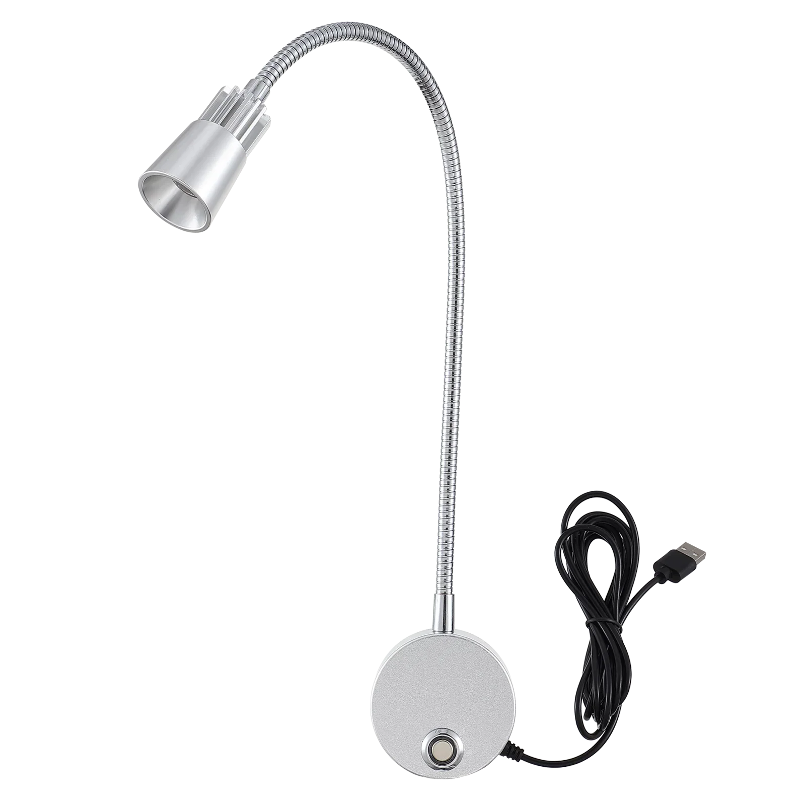 USB Wall Reading Lamp Dimmable Gooseneck Bedside Light 3CCT CRI98 - Image 8