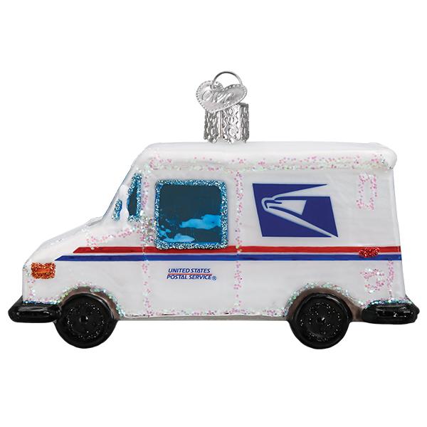 USPS Mail Truck Ornament - Image 5
