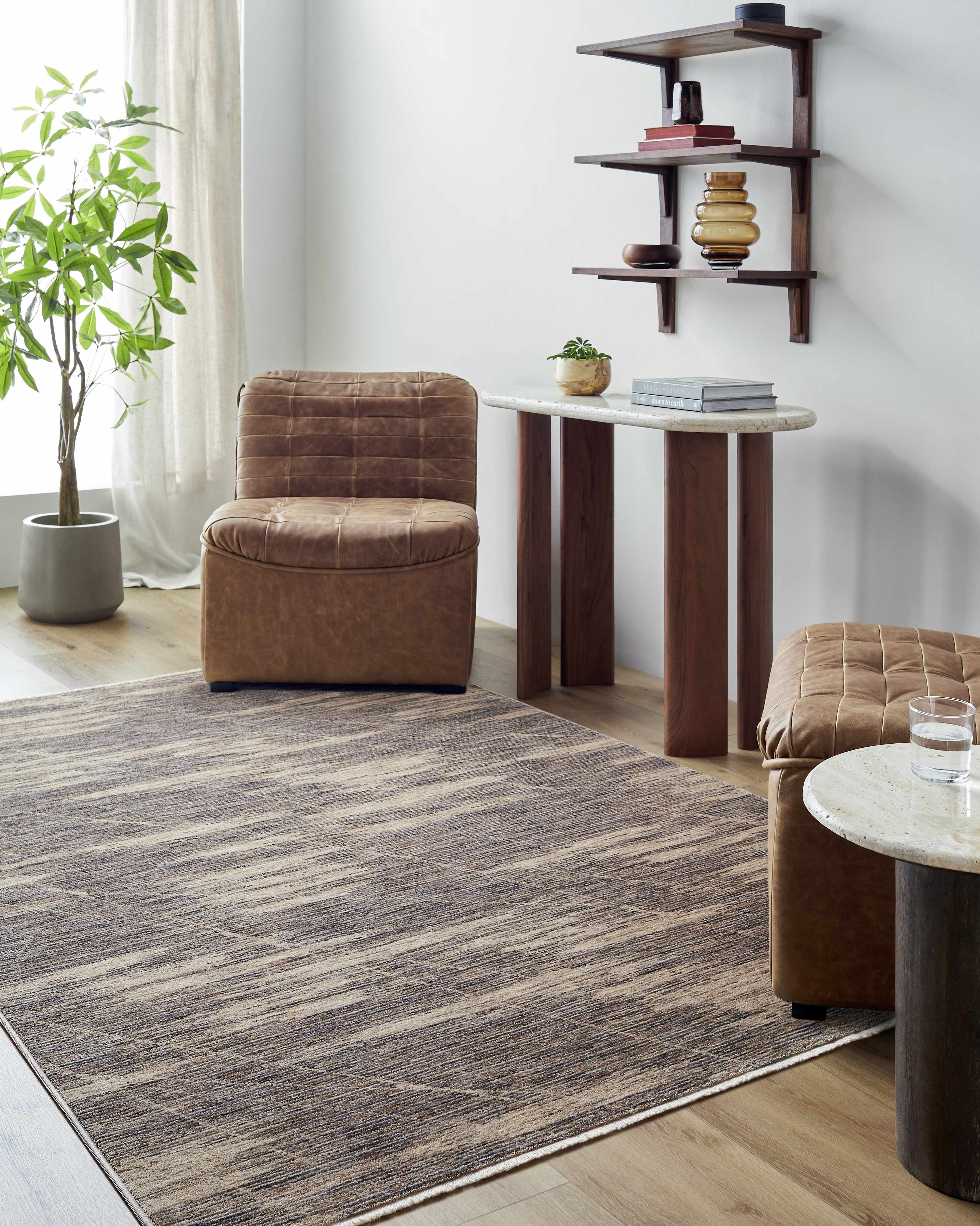 Utari Taupe Area Rug - Image 2