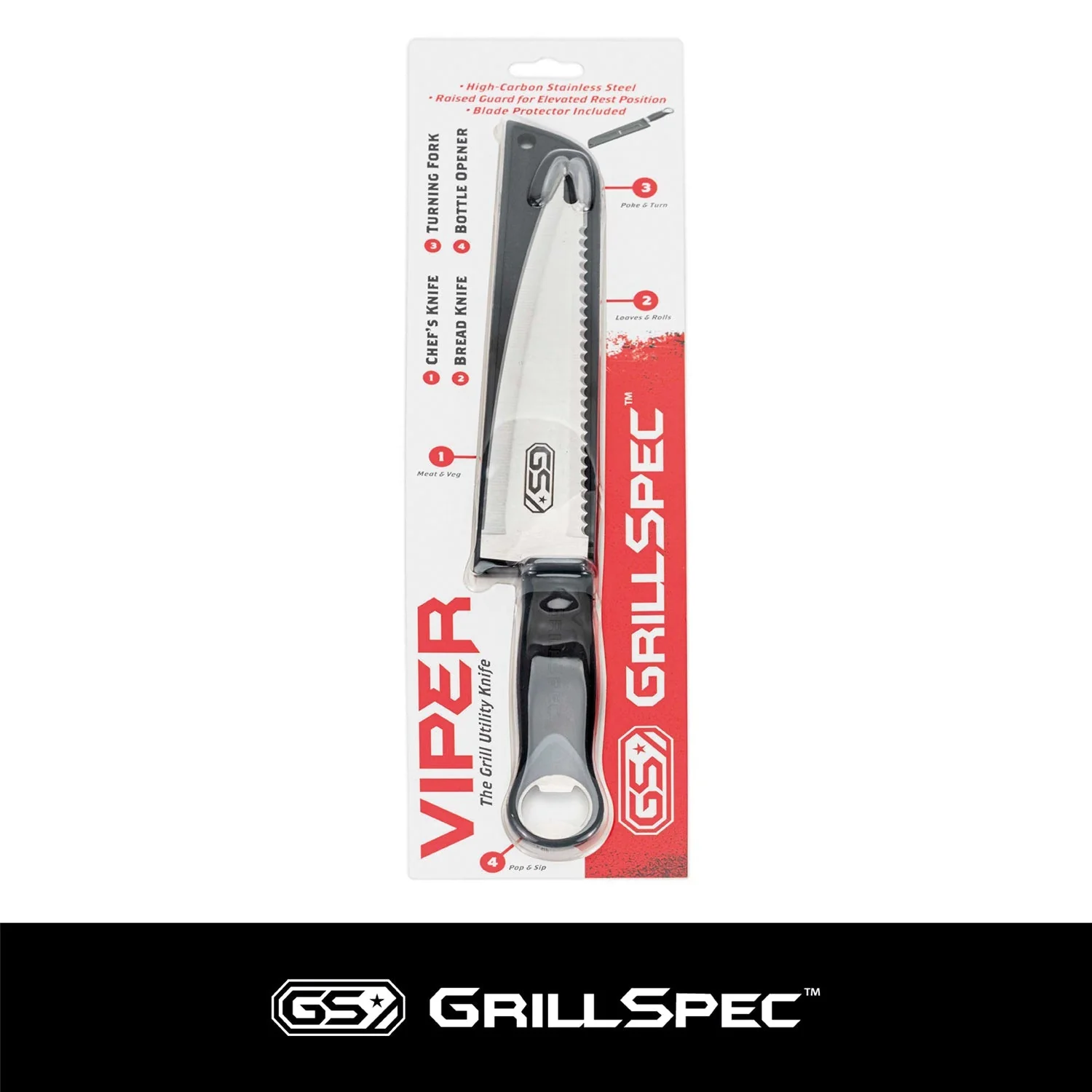 Utility Knife, Multi-Use, with Cover, 8" Blade - Image 8