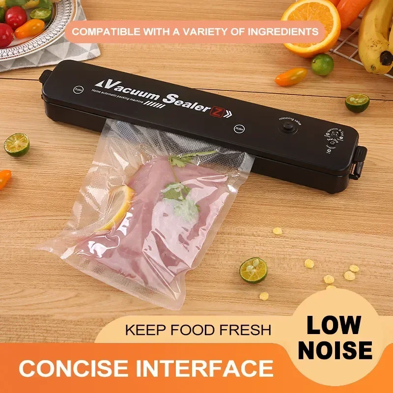 Vacuum Sealer Machine Food Saver 110V/220V Portable Kitchen Vacuum Packing - Image 2