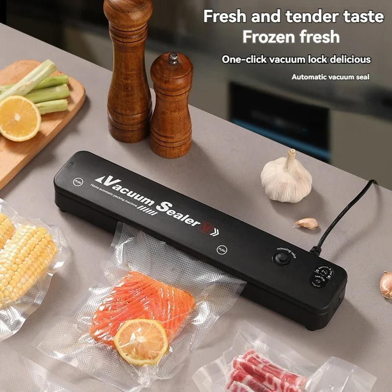 Vacuum Sealer Machine Food Saver 110V/220V Portable Kitchen Vacuum Packing - Image 4