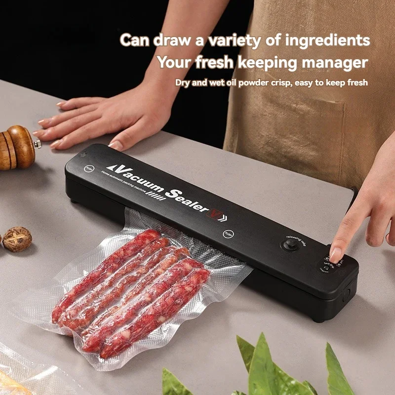 Vacuum Sealer Machine Food Saver 110V/220V Portable Kitchen Vacuum Packing - Image 5