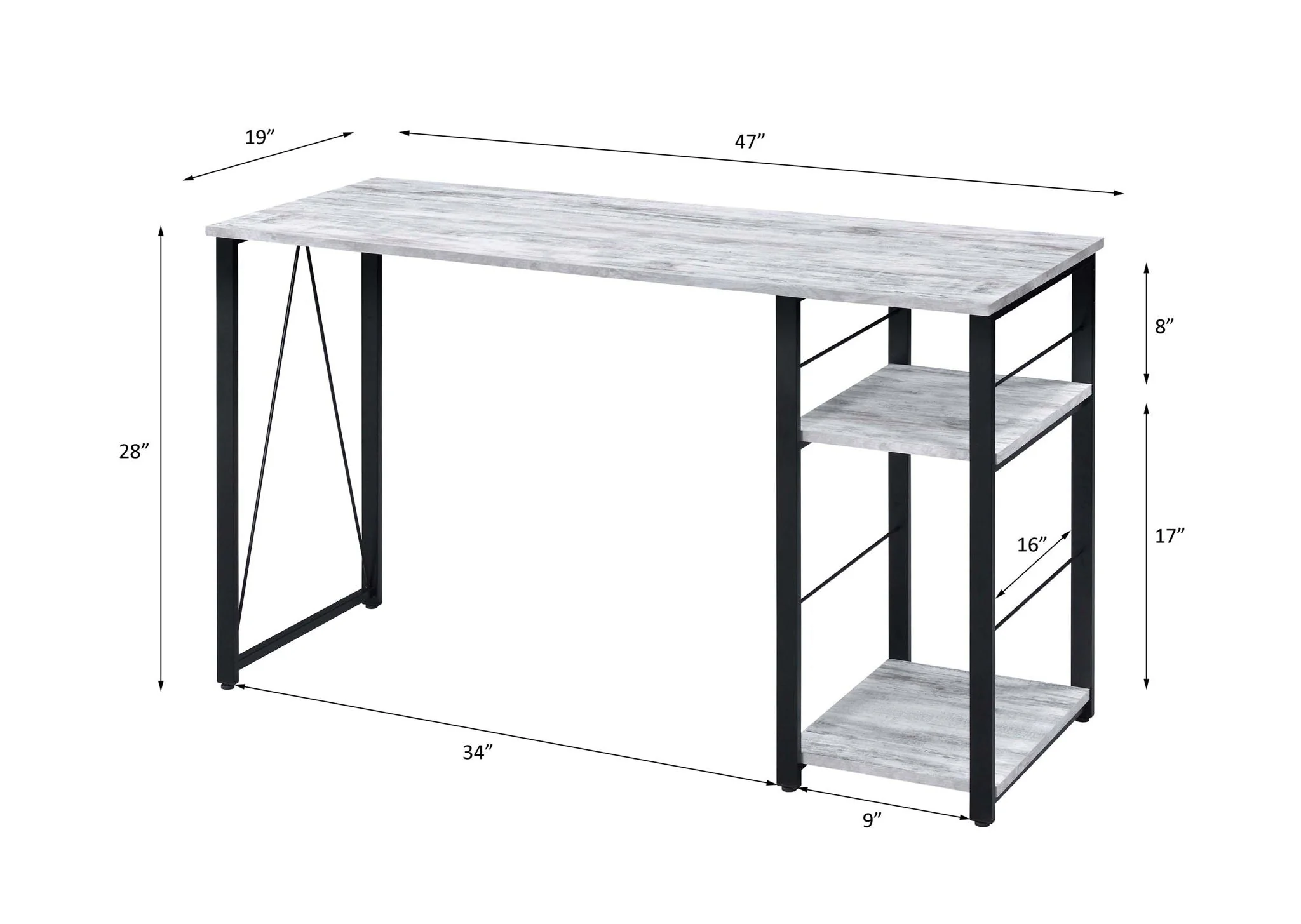 Vadna - Writing Desk, Stylish Design - Image 5